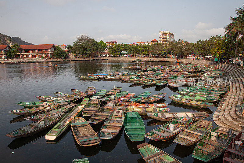 越南Tam Coc Ninh Binh的船只